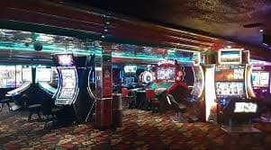 Live casino blackjack and roulette table feed